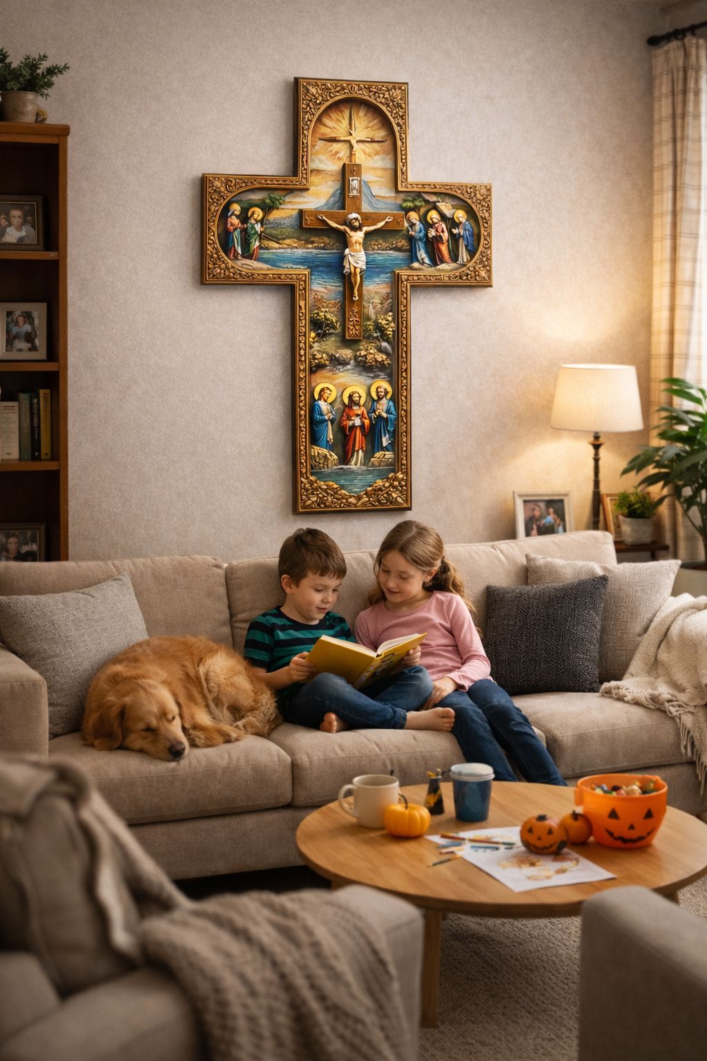 ✝️Cruz sagrada de Jesús que llena tu hogar de fe, paz y protección ✨