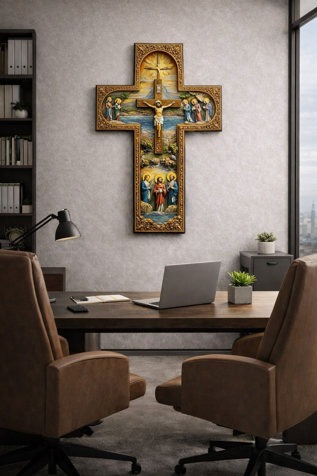 ✝️Cruz sagrada de Jesús que llena tu hogar de fe, paz y protección ✨